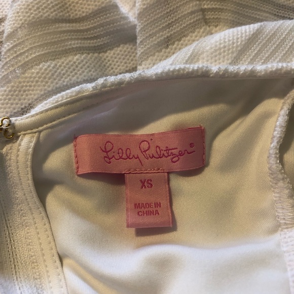 White Lily Pulitzer Dress - Picture 2 of 2